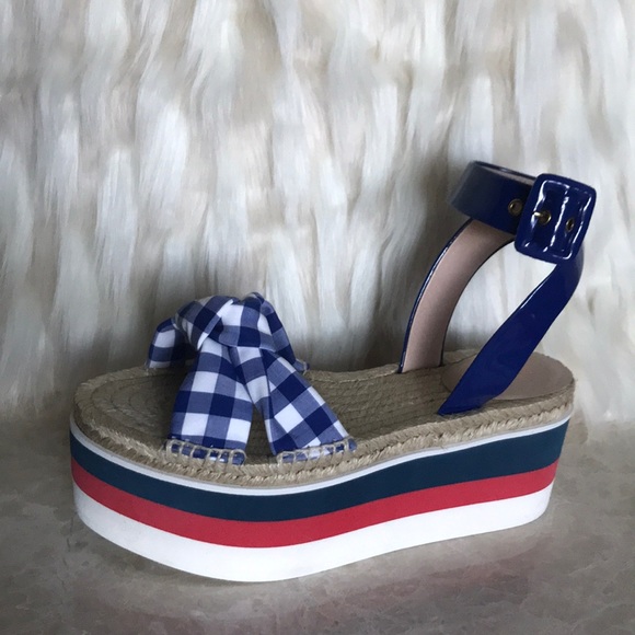 Gucci Shoes - GUCCI  patent leather platform sandals authentic
